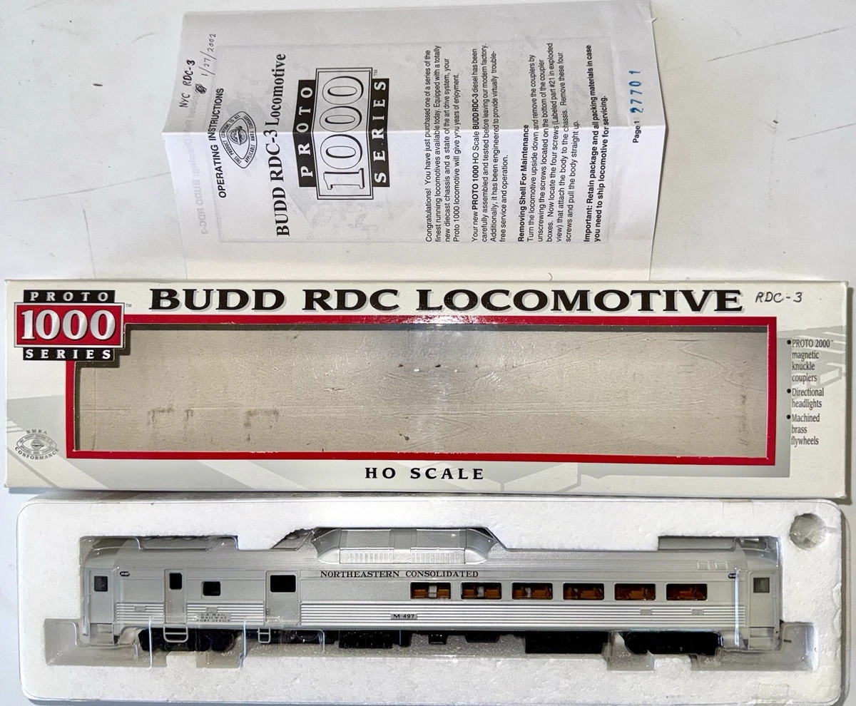 Budd Rdc In Ho Scale Model Railroad Locomotives for sale | eBay