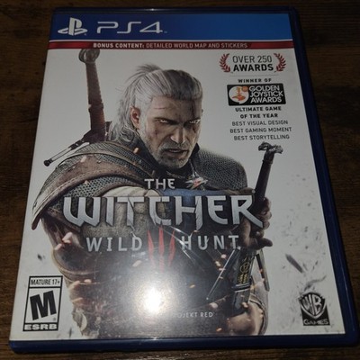 The Witcher 3: Wild Hunt PlayStation 4 Video Game And Case