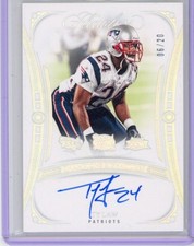 Ty Law Champions Signatures Silver /20: 2024 Flawless Football. NE HOF CB!