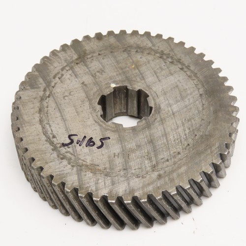 5.16" OD x 1-1/8" Left Hand Helical Gear 20°PA 1-1/4" Spline Shaft 50T
