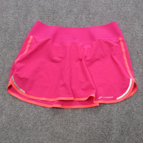 Brooks Skort Damen Medium rosa Laufrock sportlich Equilibrium Technologie