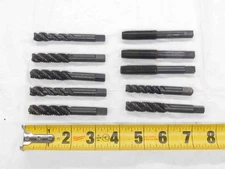 10pcs. LOT OSG/BESLY M12 X 1.75 ISO P11 D6 HSS MISC TAPS STRAIGHT / SPIRAL FLUTE