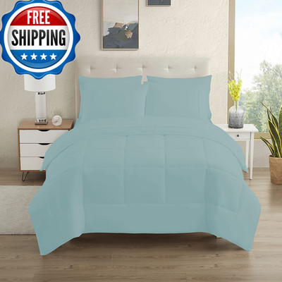 Sweet Home Collection Dorm Room Essentials College Bedding Comforter Set 5