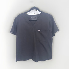 FIGS Technical Collection Womens L/P Black V-...