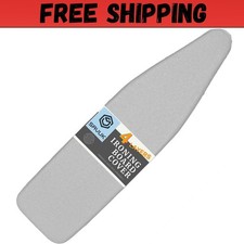 Ironing Board Cover and Pad Standard Size Silicone Coated 4 Layers 15x54 inch Ex
