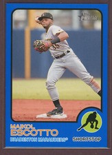 2022 Topps Heritage Minors Blue #178 Maikol Escotto (Marauders)/99
