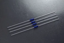 Lot of 4 RLR07C1072FS Vishay Metal Film Resistor 10.7k Ohm 1% 250mW 1/4W Axial