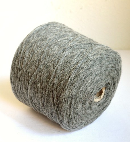 Hilos de lana en forma de cuerda italiana, 1,6 lb / 720 gramos de cono - Imagen 3 de 3