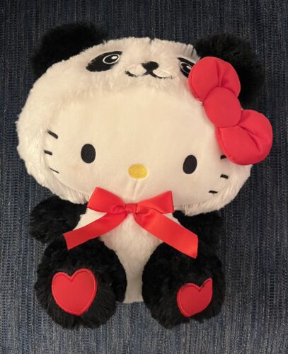 Hello Kitty Panda Plush. NWT. 11โ Plush. Sanrio Kawaii Cute - Picture 2 of 10
