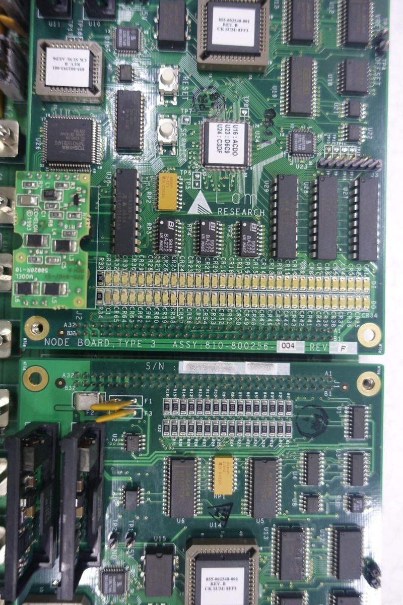 LAM RESEARCH 810-800256-004 NODE BOARD TYPE 3 x 2PCS, 810-810193