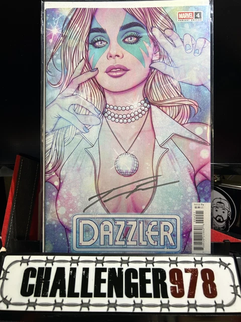 Dazzler #4 Jenny Frison SIGNED w/ COA