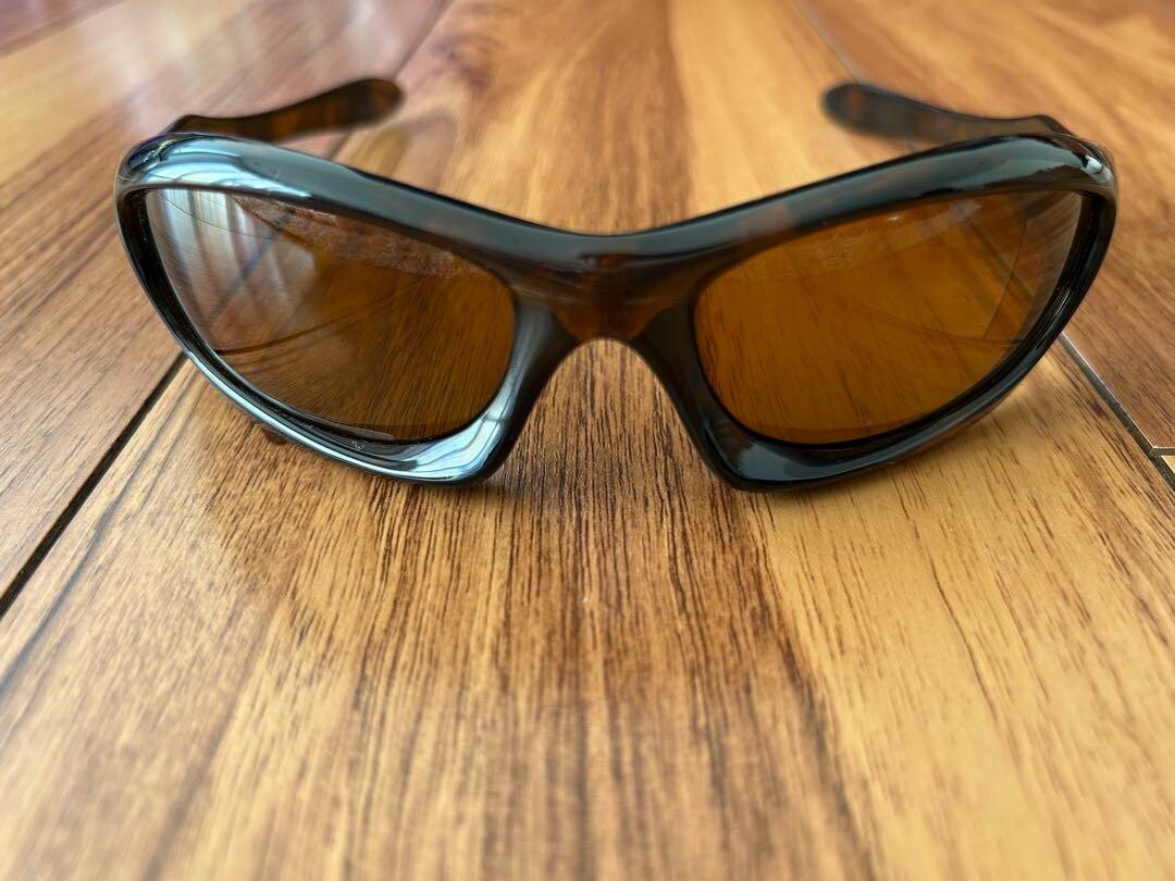 Oakley monsterdog ブロンズ？カラー OAKLEY（オークリー）MONSTER DOG（モンスタードッグ）度付き偏光