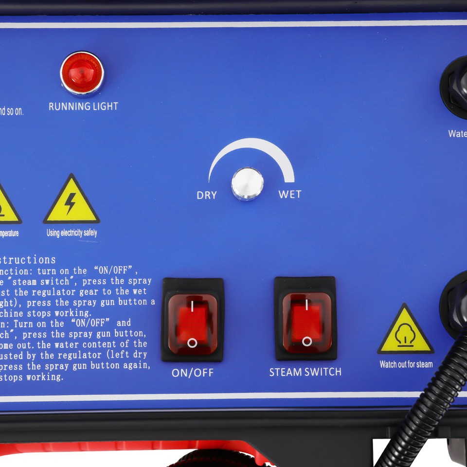 Professional Car Steam Cleaner Vehicle Dirt Removal Cleaning Machine