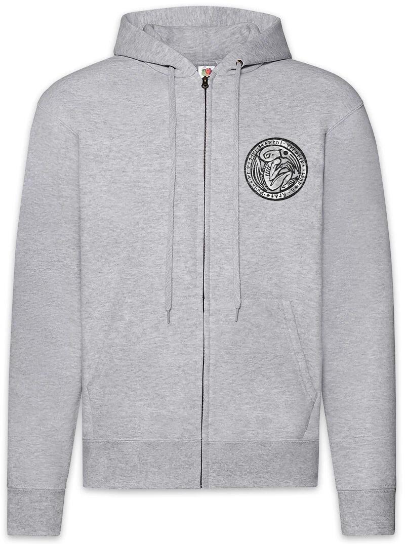 Great Old One Patch Zipper Hoodie Horror Arkham Miskatonic Lovecraft Dunwich