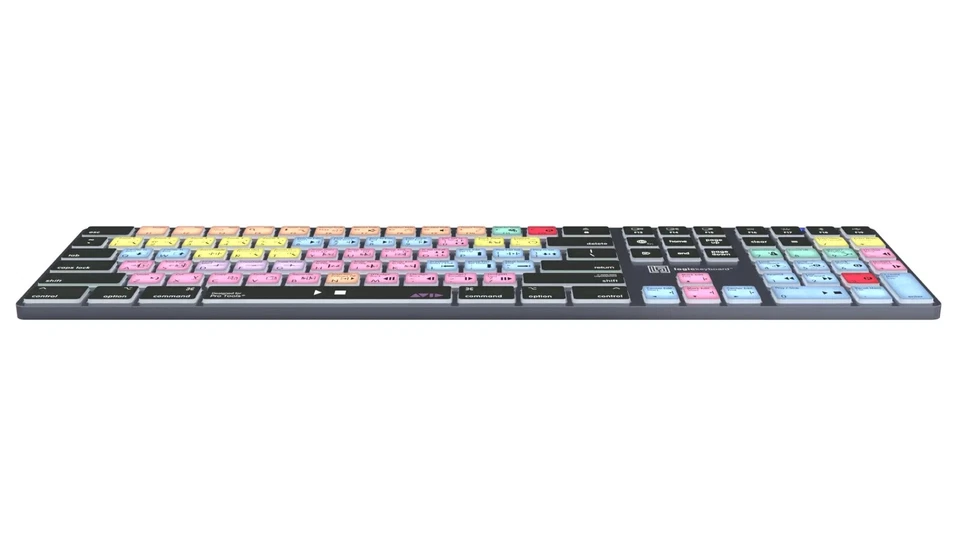 Logickeyboard Avid Pro Tools Titan Short Cuts Wireless Backlit Keyboard- MAC - Image 4 of 4