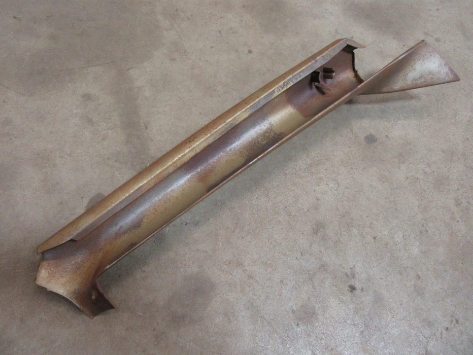 1970 Pontiac Catalina 2 door hardtop interior windshield roof pillar trim DF - Image 2 of 2