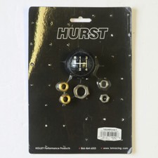 Hurst Matte Black Abs Plastic 4 Speed Knob 163450hst 38-16 38-24 Threads