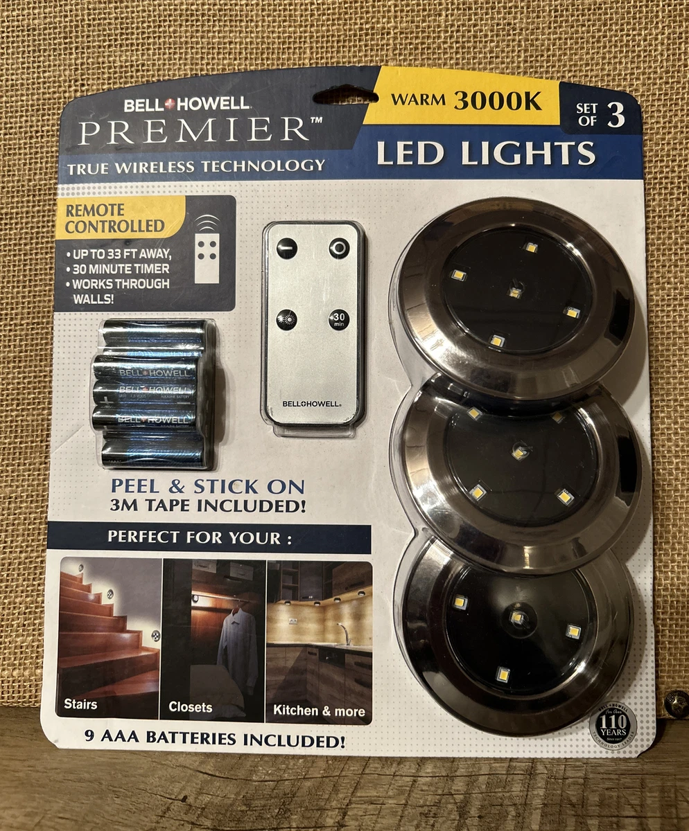 Bell and howell wireless led lights with sale remote