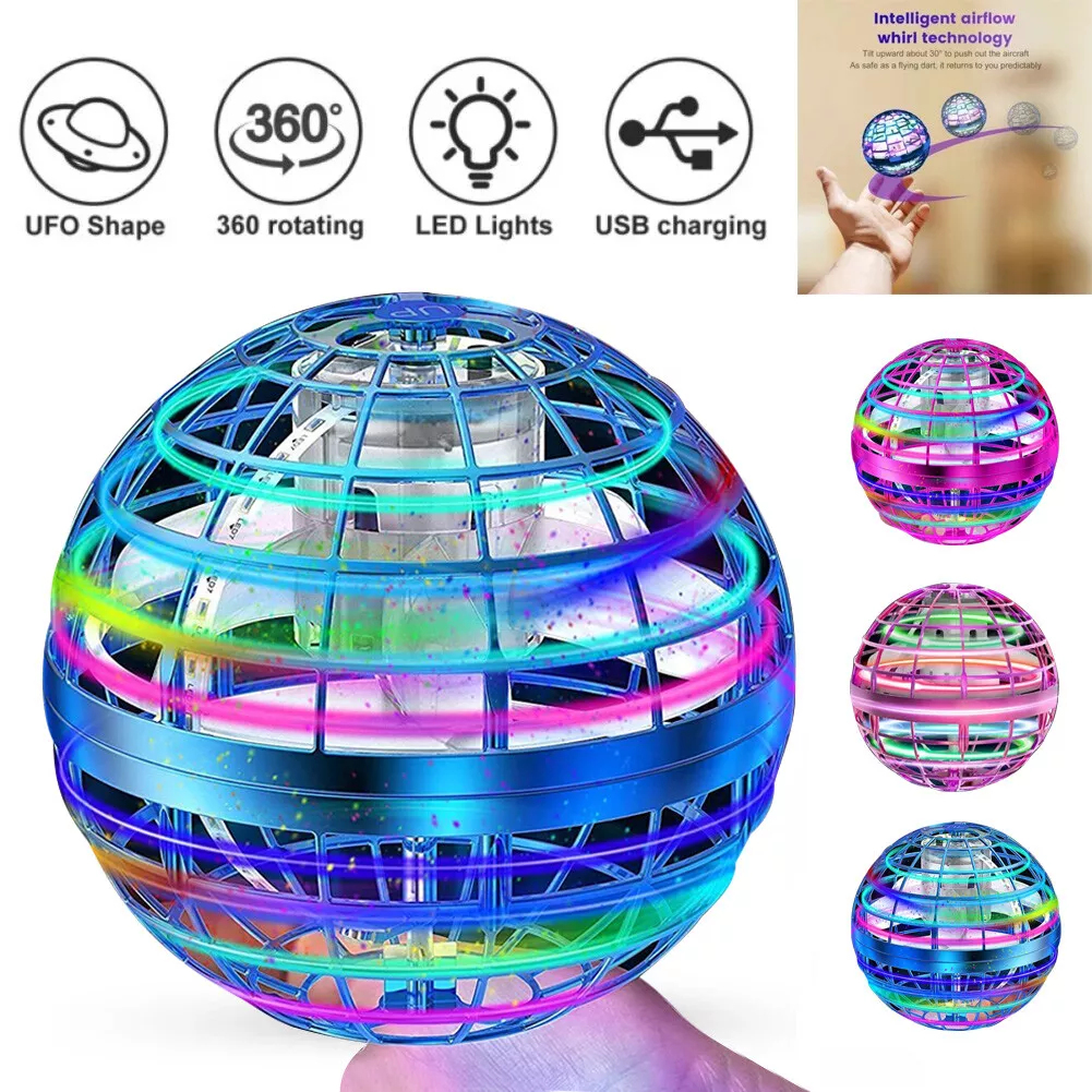 Jouet de boule volante magique pour enfants, évitement automatique  d'obstacles, OVNI, Spinner Boomerang, cadeau de nouvel an pour garçons et  filles