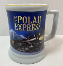 Polar Express 3D BELIEVE Mug Cup Hot Chocolate Warner Bros Christmas 