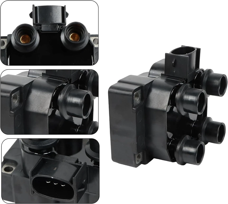 8x bujías NGK + juego de cables + 2x bobina de encendido para Ford Explorer F150 F250 4,6L Foto 3 de 4