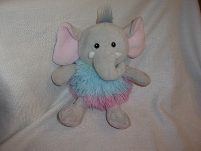 rainbow elephant stuffed animal