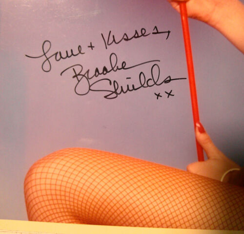 Foto firmada por Brooke Shields - Circo de las Estrellas - 8" x10" - Original - Imagen 3 de 4