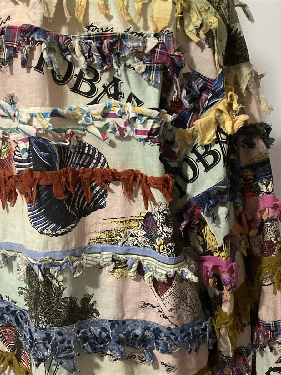 80s PAULA SWEET Sz Medium /12 Fringe Muslin Mink Shaggy 80s PAULA SWEET Sz Medium /12 Fringe Muslin Mink Shaggy