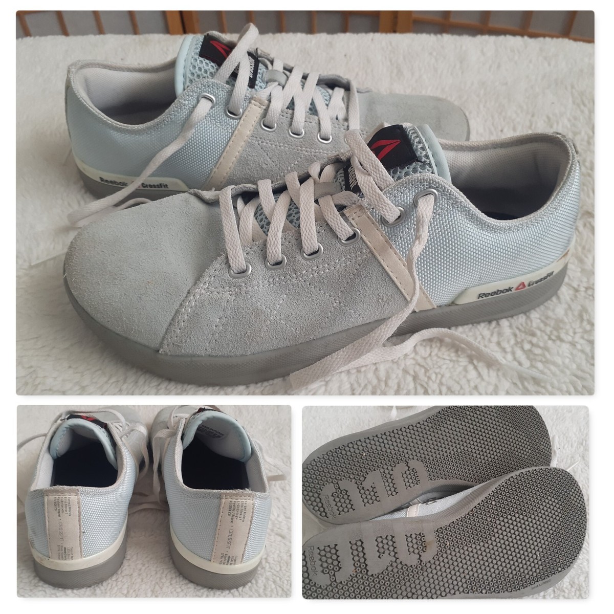 REEBOK RCF LITE LO TR POLY SHOES BABY BLUE FITNESS SNEAKERS M44545-WOMENS  SIZE