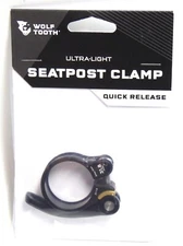 Wolf Tooth Components Quick Release Seatpost Clamp - 31.8mm, Black