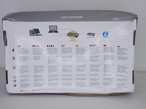 Broadband Router High Speed Internet Sharing US Robotics Model 8004 - Picture 2 of 13