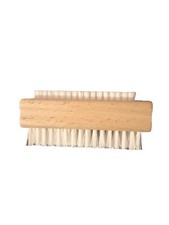 Image of Elliott FSC Wooden Double Sided Nail Brush - Gentle Cleaning - Beige