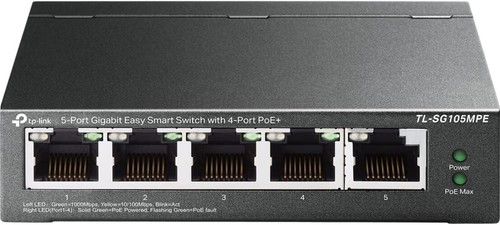 Quality-Assured 5-Port Gigabit PoE Switch with VLAN & QoS for Secure Networking - Picture 3 of 3