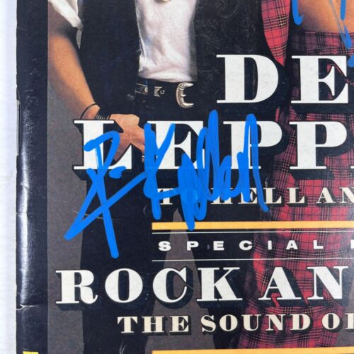 Def Leppard signed handsigniert 1992 Rolling Stone Magazin - Bild 2 von 6