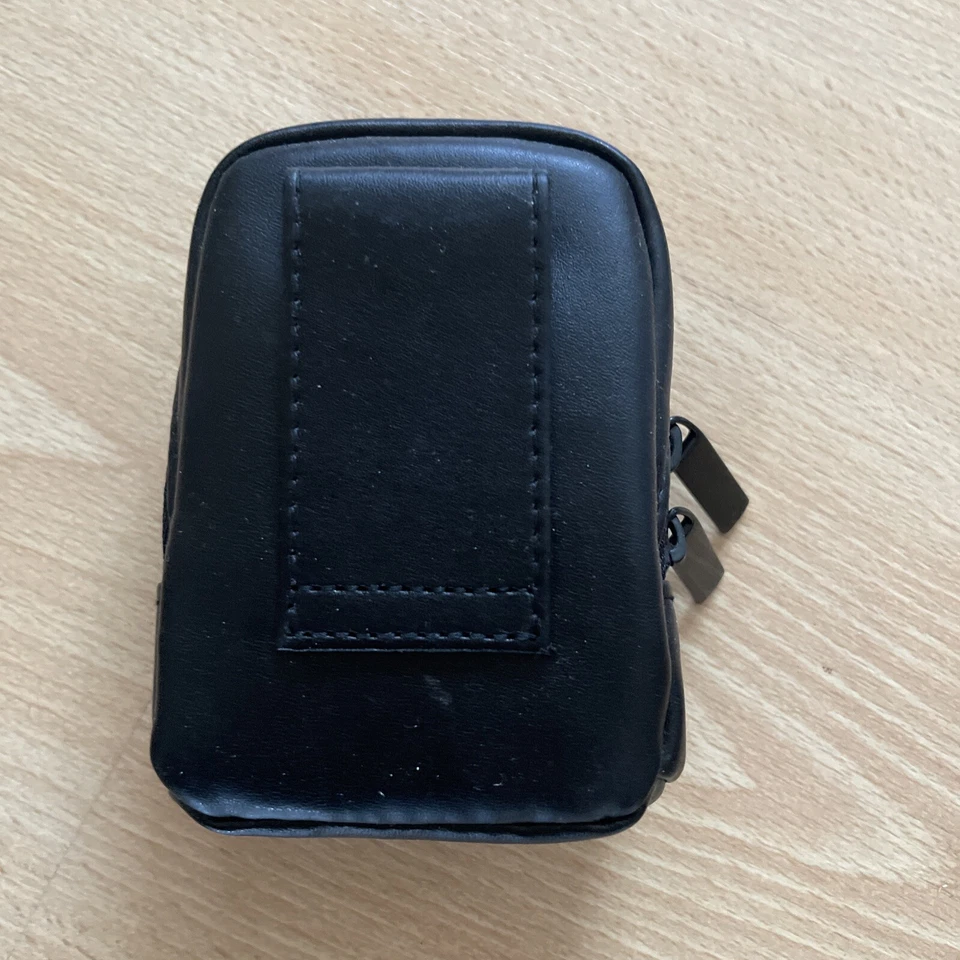 ЛОТ ИЗ 10 НОВЫХ FUJIFILM ЧЕРНЫЙ PU КОЖАНЫЙ МАЛЕНЬКИЙ ЦИФРОВОЙ КОМПАКТНЫЙ ФОТОАППАРАТ ЧЕХОЛ - Изображение 4 из 4