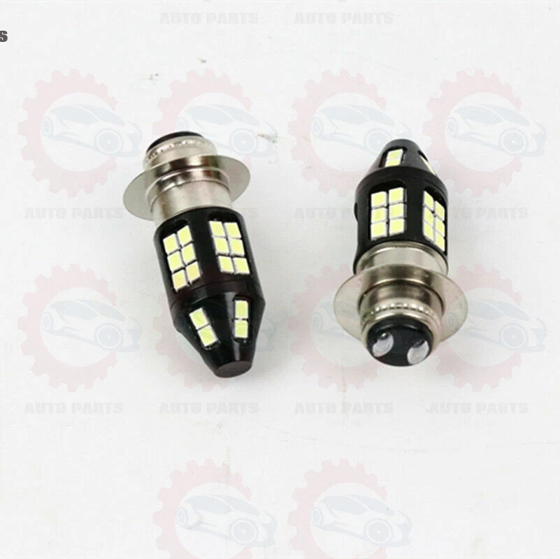Kit de faros LED H6 6000K bombilla blanca para Honda FourTrax 125 200 250 300 350 400 Foto 3 de 4