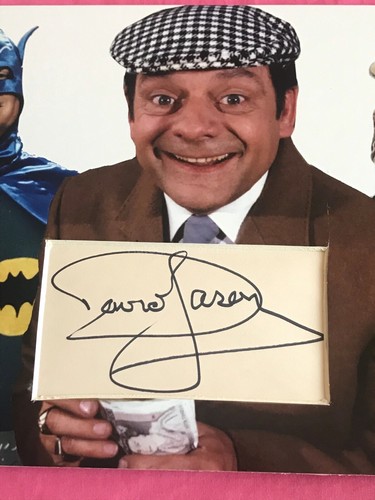 David Jason HAND Signed Autograph A4 Mount - Picture 2 of 3