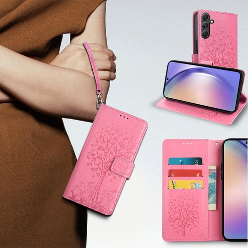 Handy Hülle für Samsung Galaxy A55 A35 A25 S24 S24+ A15 A24 M34 Wallet Case Etui - Picture 3 of 18