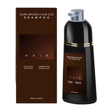 Nova Natural Hair Color Dye Shampoo 500ml Instant Permanent Color 5 Colors 
