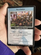 ACCLAIM 1999 BABYLON 5 PSI CORPS CCG COLLECTORS CARD NEAR MINT UNPLAYED