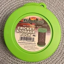 Flambeau Cricket Storage Puck Fishing  Cricket Cage Collapsible FREE SHIPPING