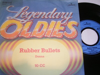 7'' 10cc Rubber Bullets - Top Zustand Double Hit # 1461