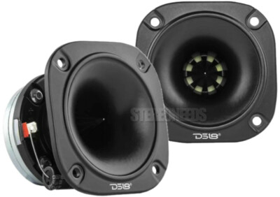 2x DS18 PRO-TWN2 3'' Car Bullet Super Tweeter 4-ohm Neodymium Neo Horn Speaker