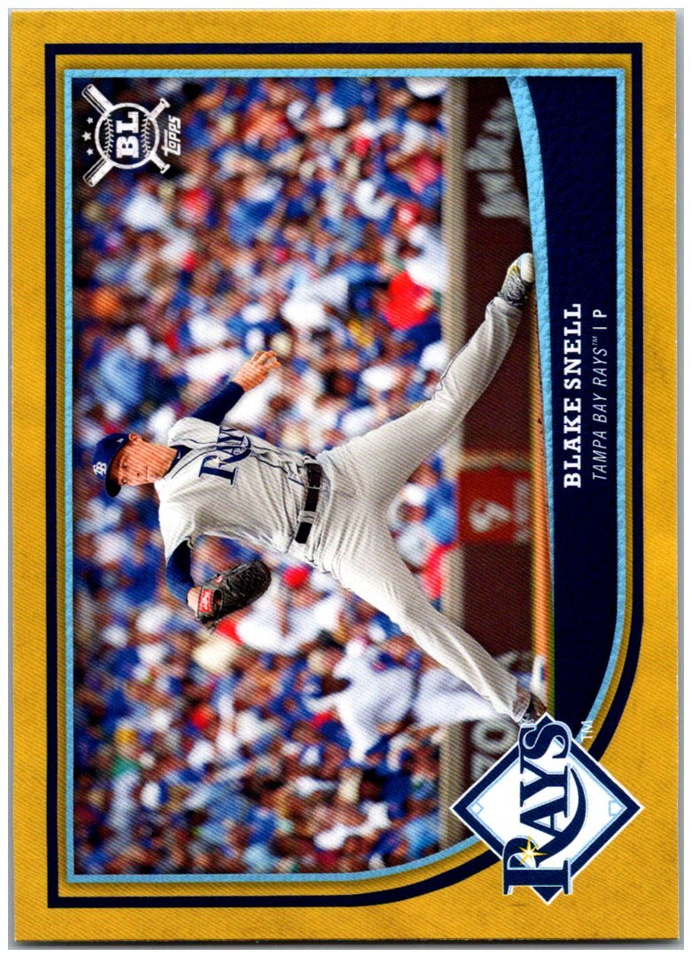 2018 Topps Big League #16 Blake Snell - Gold FREE SHIPPING!