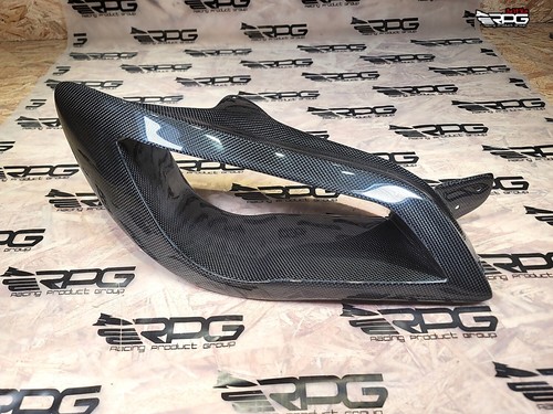 RPG Carbon SS80 Headlight Intake Cold Air Duct for 06 07 Subaru Impreza WRX STi - Picture 12 of 13