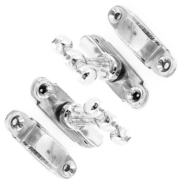 Centurion - 40mm PB Solid Brass Showcase Catch CA13P - View #5