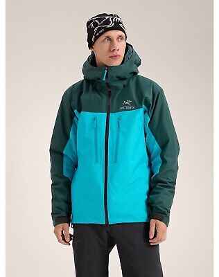 NWT Mens Arc'teryx Alpha Goretex Hooded Waterproof Shell NWT Mens Arc'teryx Alpha Goretex Hooded Waterproof Shell