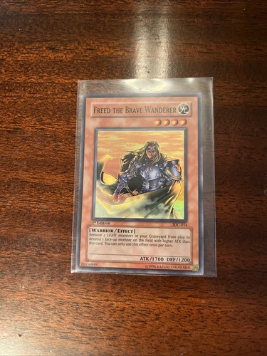 Yu-Gi-Oh! TCG Freed the Brave Wanderer Invasion of Chaos IOC-014 1st Edition...