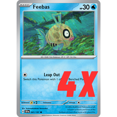 pokemon feebas card Feebas 35