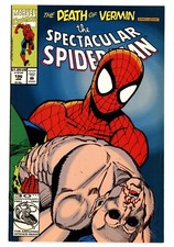 Spectacular Spider-Man #196 VF- 7.5 1992 Sal Buscema Cover